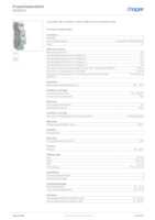 Datasheet for Hager SBM216, EAN: 3250615511751