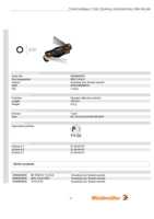 Datasheet for Weidmüller 9008860000, EAN: 4032248266616