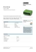 Datasheet for Phoenix Contact 1804807, EAN: 4017918046248