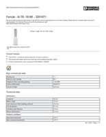 Datenblatt zu Phoenix Contact 3201071, EAN: 4017918094621
