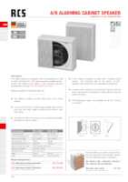 Datasheet for RCS Audio-Systems BC-512 AB, EAN: 4250458204161