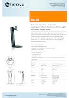Datasheet for AG neovo ES02001100000, EAN: 4710739592061
