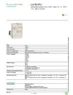 Datasheet for Schneider Electric LUCB12FU, EAN: 3389110364439