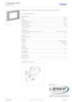 Datasheet for Hager L91327030, EAN: 4012740101998