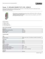 Datasheet for Phoenix Contact 2200515, EAN: 4046356597289