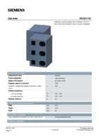 Datasheet for Siemens 3RV29175D, EAN: 4011209719002