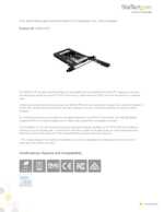 Datasheet for Startech.com S25SLOTR, EAN: 0065030836074