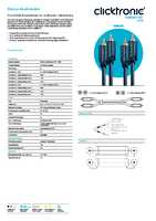 Datasheet for Clicktronic 70376, EAN: 4040849703768