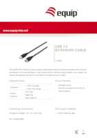 Datenblatt zu Equip 128399, EAN: 4015867166703