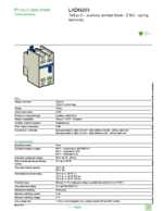 Datasheet for Schneider Electric LADN203, EAN: 3389110821154
