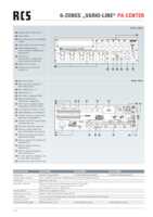Datasheet for RCS Audio-Systems VLM-106 WO, EAN: 4250458235660