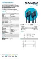 Datasheet for Clicktronic 70424, EAN: 4040849704246