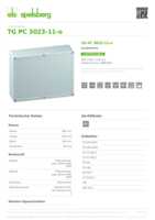 Datenblatt zu Spelsberg 20091301, EAN: 4013902996506