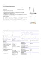 Datenblatt zu TP-Link TL-WR840N, EAN: 6935364070533