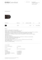 Datenblatt zu Gira 125800, EAN: 4010337258001