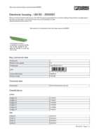 Datenblatt zu Phoenix Contact 2955593, EAN: 4017918085568