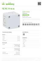 Datenblatt zu Spelsberg 12740101, EAN: 4013902861583