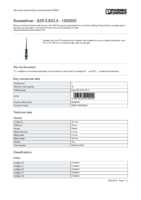 Datenblatt zu Phoenix Contact 1205053, EAN: 4017918019099