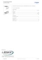 Datasheet for Hager BRS652109B, EAN: 4012740217705