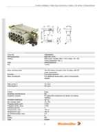 Datasheet for Weidmüller 1650660000, EAN: 4008190299330