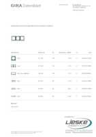 Datenblatt zu Gira 021385, EAN: 4010337213857