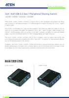 Datasheet for Aten US434-AT, EAN: 4719264643798