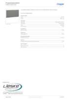 Datasheet for Hager FB6013027030, EAN: 4012740116022