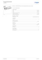 Datasheet for Hager UE11E0, EAN: 3250616150744