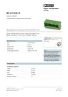 Datasheet for Phoenix Contact 1881545, EAN: 4017918156787