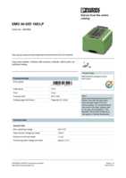 Datasheet for Phoenix Contact 2954808, EAN: 4017918085148