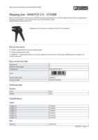 Datasheet for Phoenix Contact 1212368, EAN: 4046356456128