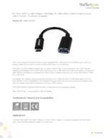 Datasheet for Startech.com USB31CAADP, EAN: 0065030860789
