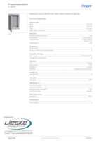 Datasheet for Hager FL52SP, EAN: 3250612550333