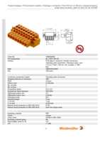 Datenblatt zu Weidmüller 1606650000, EAN: 4008190123062