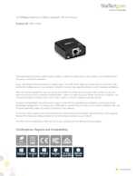 Datasheet for Startech.com PM1115U2, EAN: 0065030855174
