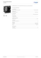 Datasheet for Hager G2850, EAN: 4012740220040