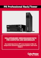Datasheet for CyberPower PR1000ERTXL2UC, EAN: 4711027798974