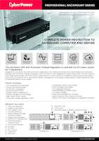 Datasheet for CyberPower PR3000ERTXL2UC, EAN: 4711027798943