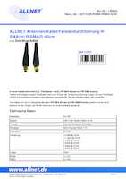 Datenblatt zu Allnet ANT-CAB-RSMA-RSMA-40-W, EAN: 4038816092724
