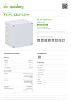 Datenblatt zu Spelsberg 12790501, EAN: 4013902861699