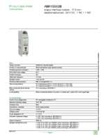 Datenblatt zu Schneider Electric ABR1S602B, EAN: 3389110569667