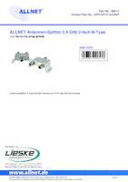 Datasheet for Allnet ANT-SPLIT-24-2NF, EAN: 4038816008138