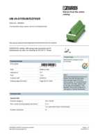 Datasheet for Phoenix Contact 2293624, EAN: 4017918120528