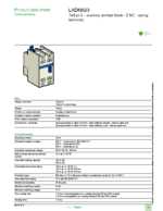 Datasheet for Schneider Electric LADN023, EAN: 3389110820973