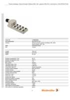 Datasheet for Weidmüller 1766800000, EAN: 4032248107339