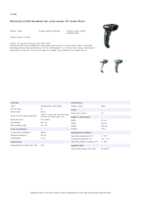 Datasheet for Zebra LI2208-SR00007ZZWW