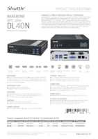 Datasheet for Shuttle DL40N, EAN: 887993008066