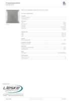 Datasheet for Berker 918282578, EAN: 4011334334217
