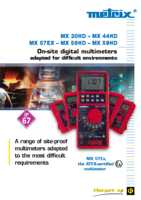 Datasheet for Chauvin Arnoux MX0058HD