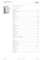 Datasheet for Hager ST305, EAN: 3250615703057